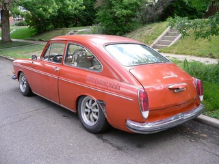 Illustration for article titled 1972 Volkswagen Fastback Down On The Denver Street